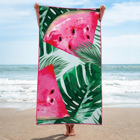Ręcznik plażowy prostokątny mały 150x70 Arbuz REC45WZ1