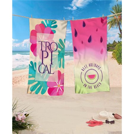 Rectangular beach towel 170x90 Pineapple REC45WZ3