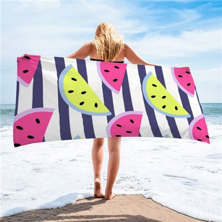 Ręcznik plażowy prostokątny mały 150x70 Colors Arbuzy REC45WZ7