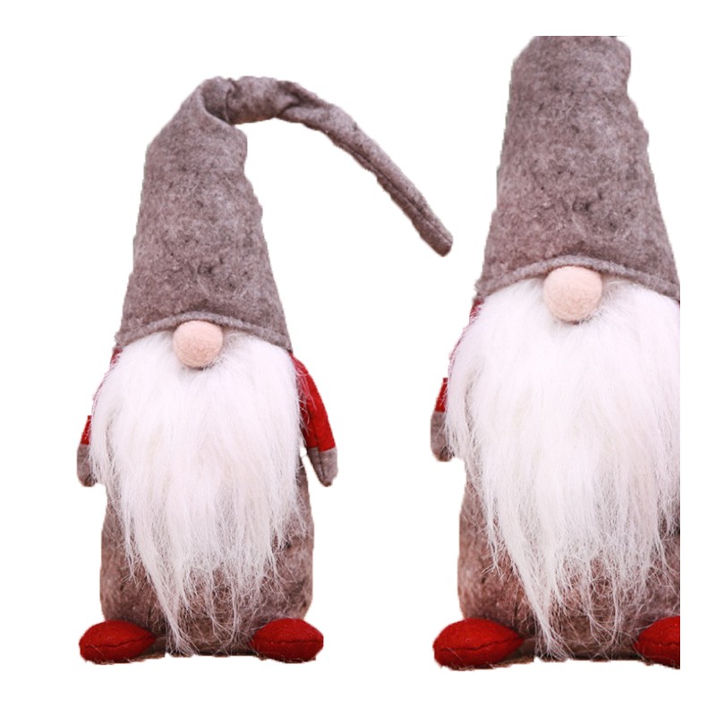 Mikołaj skrzat krasnal świąteczny Boże Narodzenie 44 cm z pluszu KSN22SZ