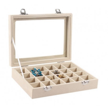 Szkatułka na biżuterię kuferek organizer pudełko PD133K