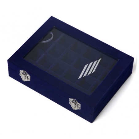 Szkatułka na biżuterię kuferek organizer pudełko PD133GRAN