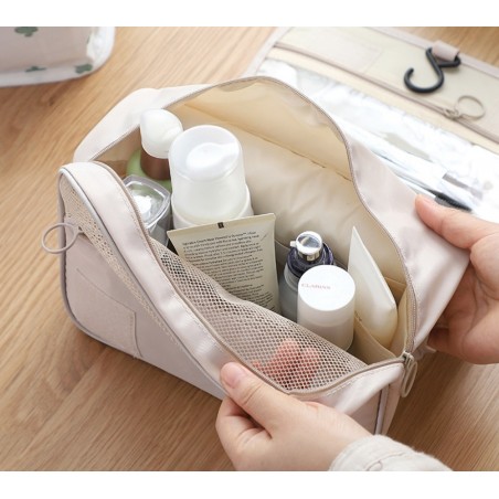 Organizer, fold-out cosmetic bag gray KS36WZ1