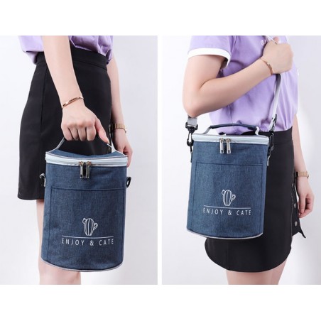 Thermal bag for carrying food LUNCH BOX PJM10WZ3