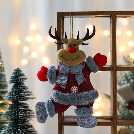 Moose for the Christmas tree hanging 17 cm KSN57