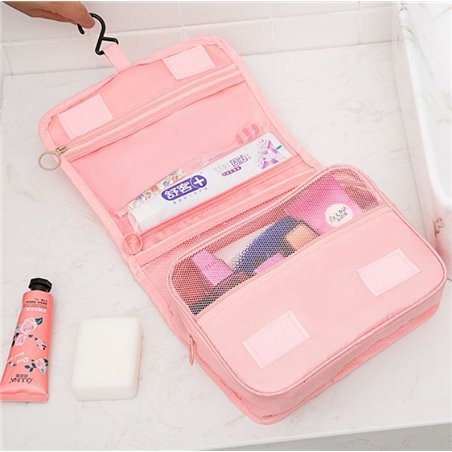 Organizer, fold-out cosmetic bag, pink KS36WZ2
