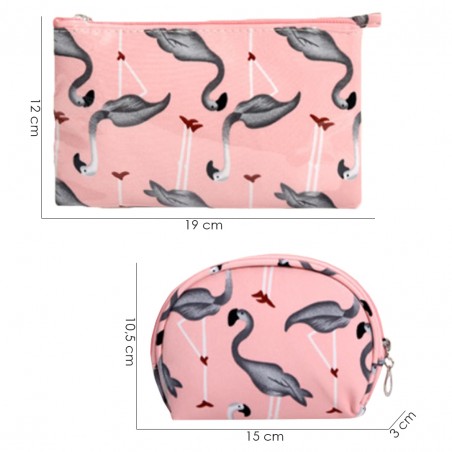 copy of SET OF 3 COSMETIC BAGS - WHITE KS65WZ4