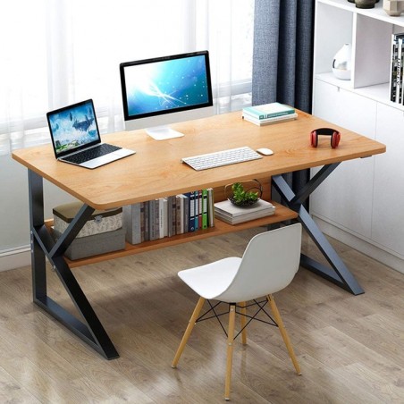 Computer desk, office desk with shelf 80 x 40 cm STL04B