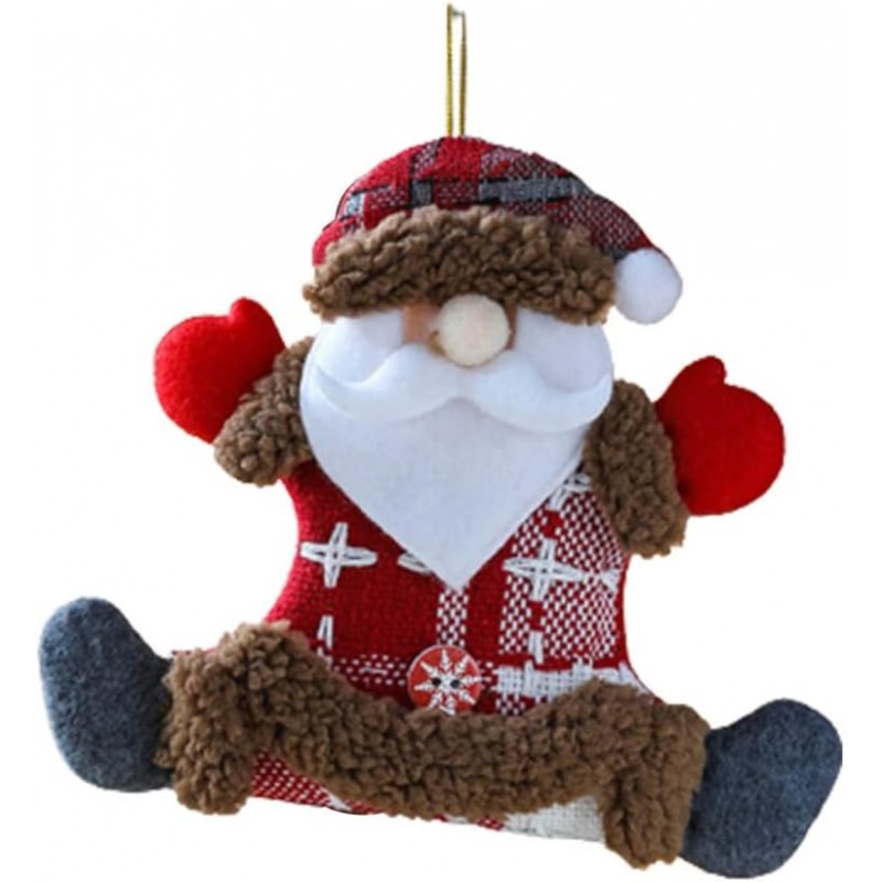 Mikołaj na choinkę Bożę Narodzenie wiszący 13,5 cm KSN65MIK