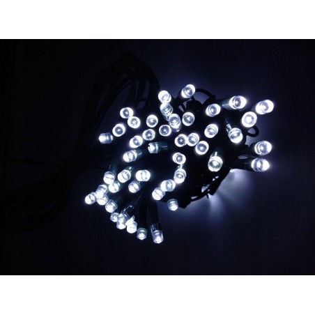 Światełka lampki wewnętrzne/zewnętrzne 100 LED Białe LAMP01B