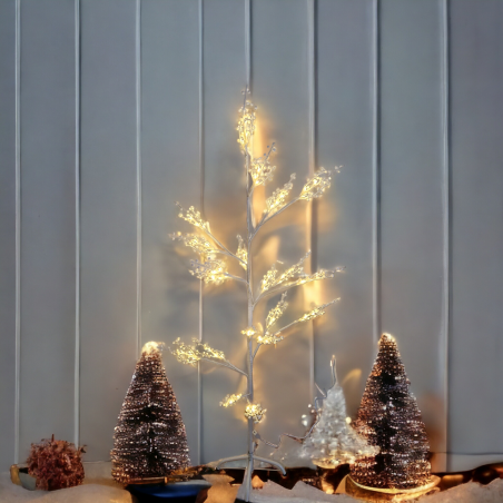 copy of Świecące drzewo XL ozdoba świąteczna lampki CIEPŁY BIAŁY WSA-2255