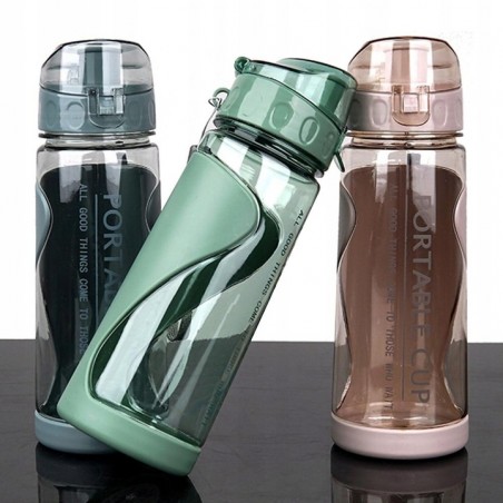 WATER BOTTLE FOR GYM FITNESS 600ml portable small BD02