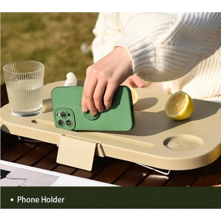 Składany kosz piknikowy 3w1, stolik, pojemnik KP03K