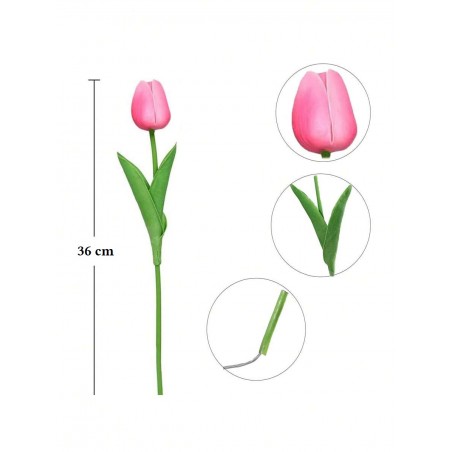 Sztuczna roślina ozdoba Tulipan 36 cm 1 szt SZR06B