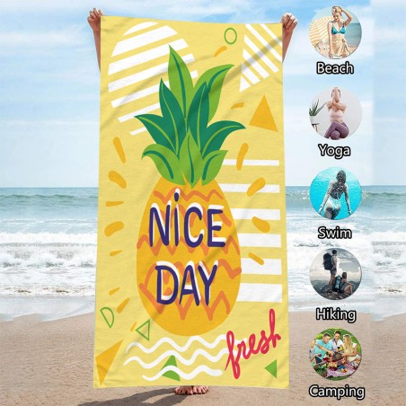 Ręcznik plażowy prostokątny NICE DAY 150x70 REC54WZ4
