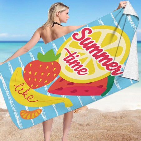 Ręcznik plażowy prostokątny SUMMER TIME 150x70 REC54WZ6