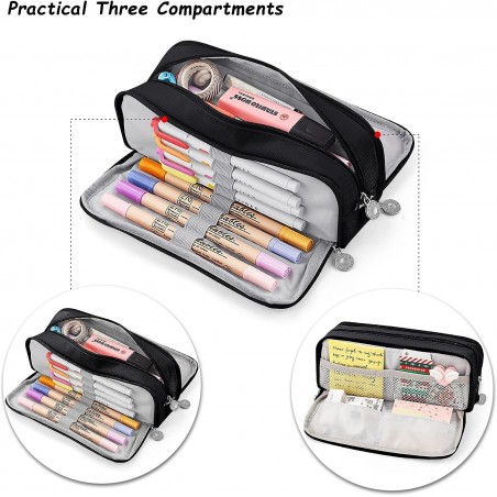 LARGE MULTIFUNCTIONAL CASE PADDLE WITH THREE COMPARTMENTS PR01GRAN